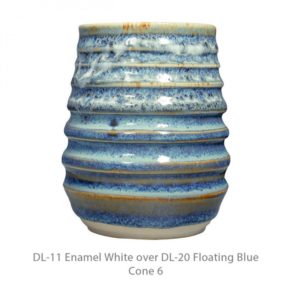 Amaco Floating Blue Dipping and Layering Glaze